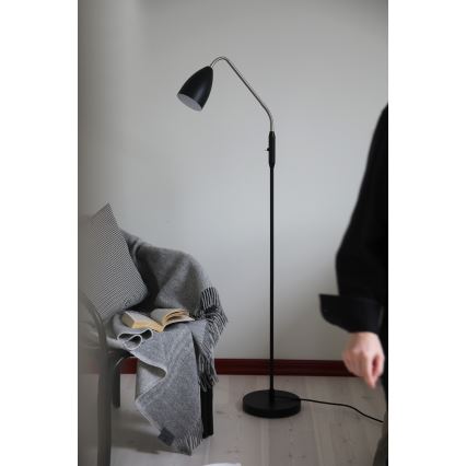 Markslöjd 108886 - LED Stmívatelná stojací lampa PATRO LED/4,9W/230V CRI 90 černá