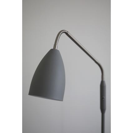 Markslöjd 108888 - LED Stmívatelná stojací lampa PATRO LED/4,9W/230V CRI 90 šedá