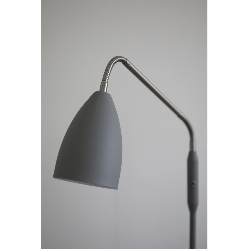 Markslöjd 108888 - LED Stmívatelná stojací lampa PATRO LED/4,9W/230V CRI 90 šedá