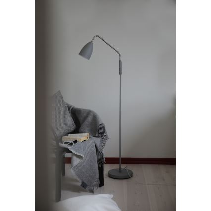 Markslöjd 108888 - LED Stmívatelná stojací lampa PATRO LED/4,9W/230V CRI 90 šedá