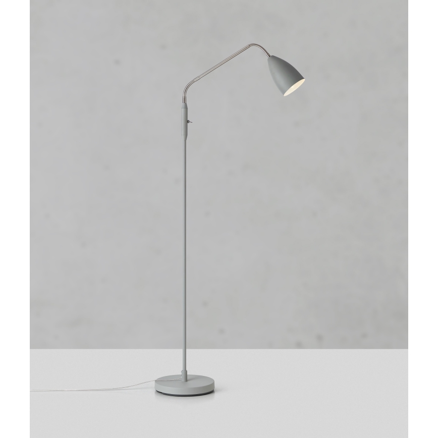 Markslöjd 108888 - LED Stmívatelná stojací lampa PATRO LED/4,9W/230V CRI 90 šedá