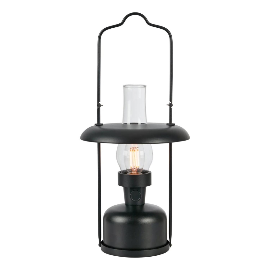 Markslöjd 108893 - LED Stmívatelná venkovní nabíjecí stolní lampa FANOS LED/2,5W/3,7V 4000 mAh IP44 černá