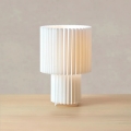 Markslöjd 108895 - Stolní lampa CATIS 1xE27/60W/230V 32 cm bílá