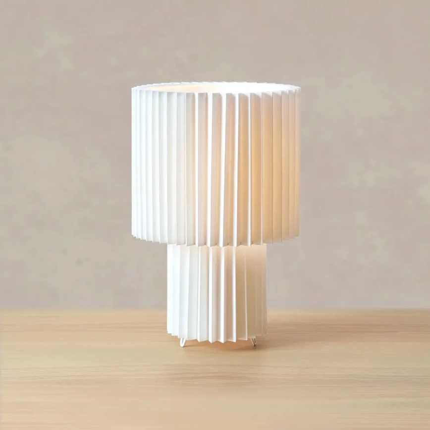Markslöjd 108895 - Stolní lampa CATIS 1xE27/60W/230V 32 cm bílá