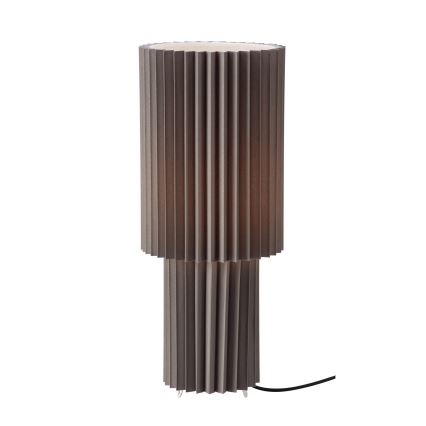 Markslöjd 108898 - Stolní lampa CATIS 1xE27/60W/230V 45 cm šedá