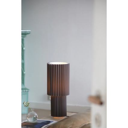 Markslöjd 108898 - Stolní lampa CATIS 1xE27/60W/230V 45 cm šedá