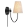 Markslöjd 108907 - Nástěnná lampa AMAR 1xE14/40W/230V béžová/černá