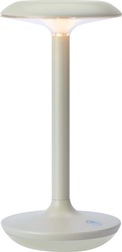 Markslöjd 108917 - LED Stmívatelná venkovní nabíjecí stolní lampa PETIT LED/2W/1800 mAh 2200/2700/3000K IP44 šedá