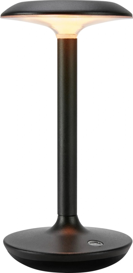 Markslöjd 108918 - LED Stmívatelná venkovní nabíjecí stolní lampa PETIT LED/2W/1800 mAh 2200/2700/3000K IP44 černá