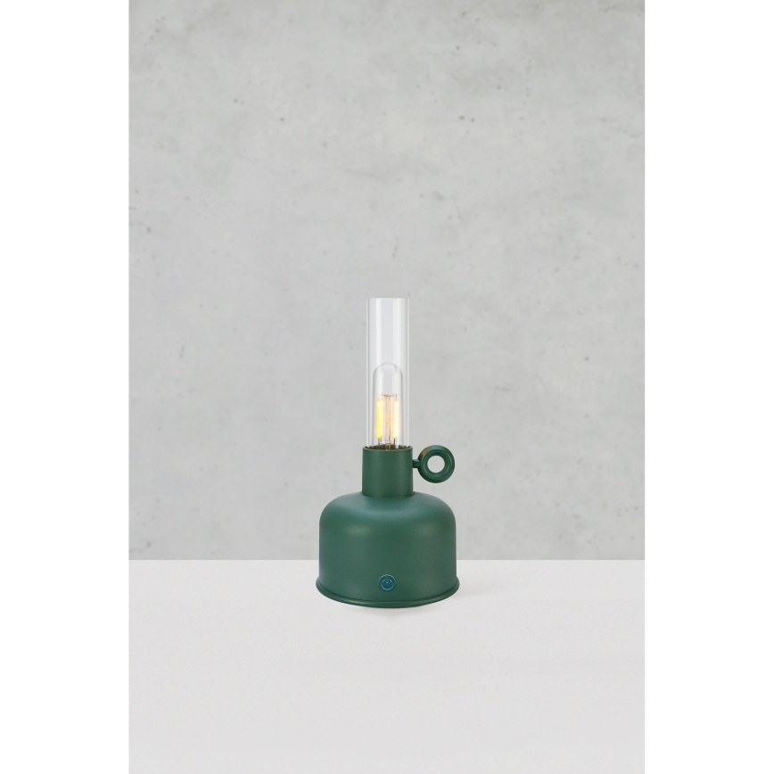 Markslöjd 108920 - LED Stmívatelná venkovní nabíjecí stolní lampa ASTRID LED/2W/1200 mAh IP44 zelená