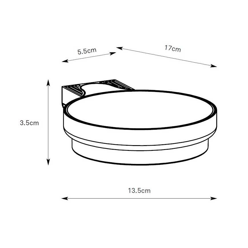 Markslöjd 108952 - LED Stmívatelné solární nástěnné svítidlo FRAME LED/2W/3,7V 4000 mAh IP44 černá