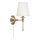 Markslöjd 108968 - Nástěnná lampa MANOR 1xE14/40W/230V bílá/mosaz
