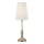 Markslöjd 108969 - Stolní lampa NOBLE 1xE14/40W/230V 56 cm bílá/mosaz