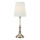 Markslöjd 108970 - Stolní lampa NOBLE 1xE14/40W/230V 66 cm bílá/mosaz