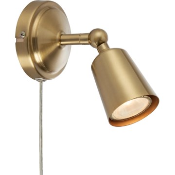 Markslöjd 108978 - Nástěnné bodové svítidlo TINY 1xGU10/7W/230V mosaz