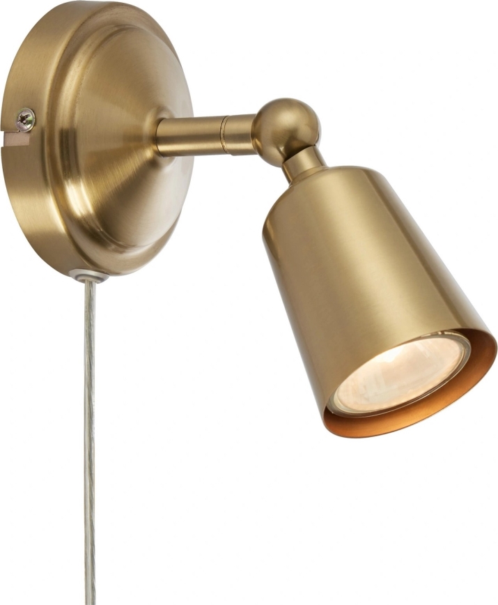 Markslöjd 108978 - Nástěnné bodové svítidlo TINY 1xGU10/7W/230V mosaz