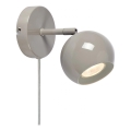 Markslöjd 108983 - Nástěnné bodové svítidlo POP 1xGU10/7W/230V šedá