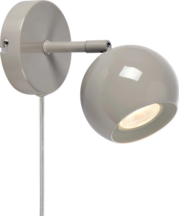 Markslöjd 108983 - Nástěnné bodové svítidlo POP 1xGU10/7W/230V šedá