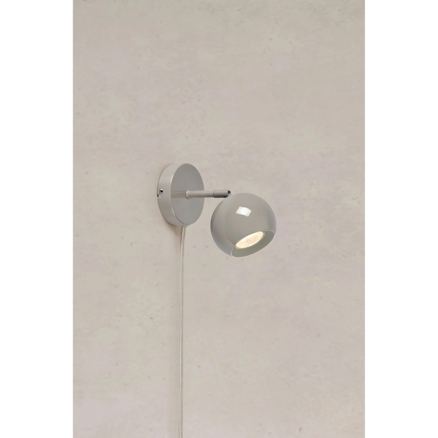 Markslöjd 108983 - Nástěnné bodové svítidlo POP 1xGU10/7W/230V šedá