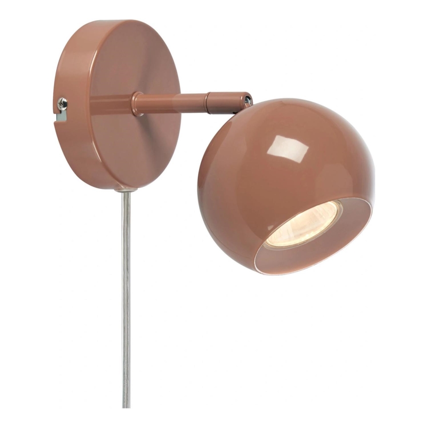 Markslöjd 108984 - Nástěnné bodové svítidlo POP 1xGU10/7W/230V hnědá