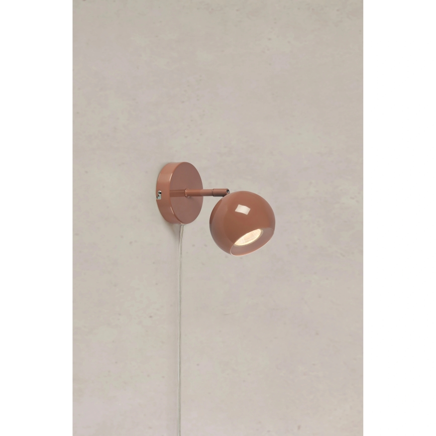 Markslöjd 108984 - Nástěnné bodové svítidlo POP 1xGU10/7W/230V hnědá