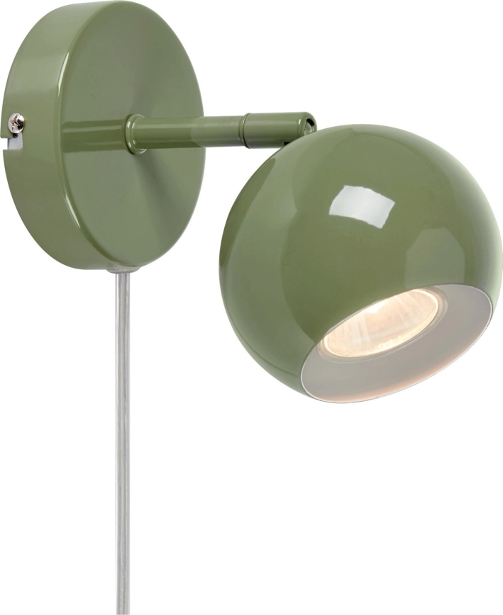 Markslöjd 108985 - Nástěnné bodové svítidlo POP 1xGU10/7W/230V zelená