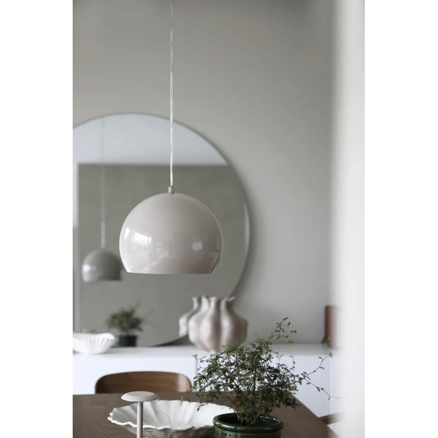 Markslöjd 108986 - Lustr na lanku POP 1xE27/40W/230V pr. 28 cm šedá