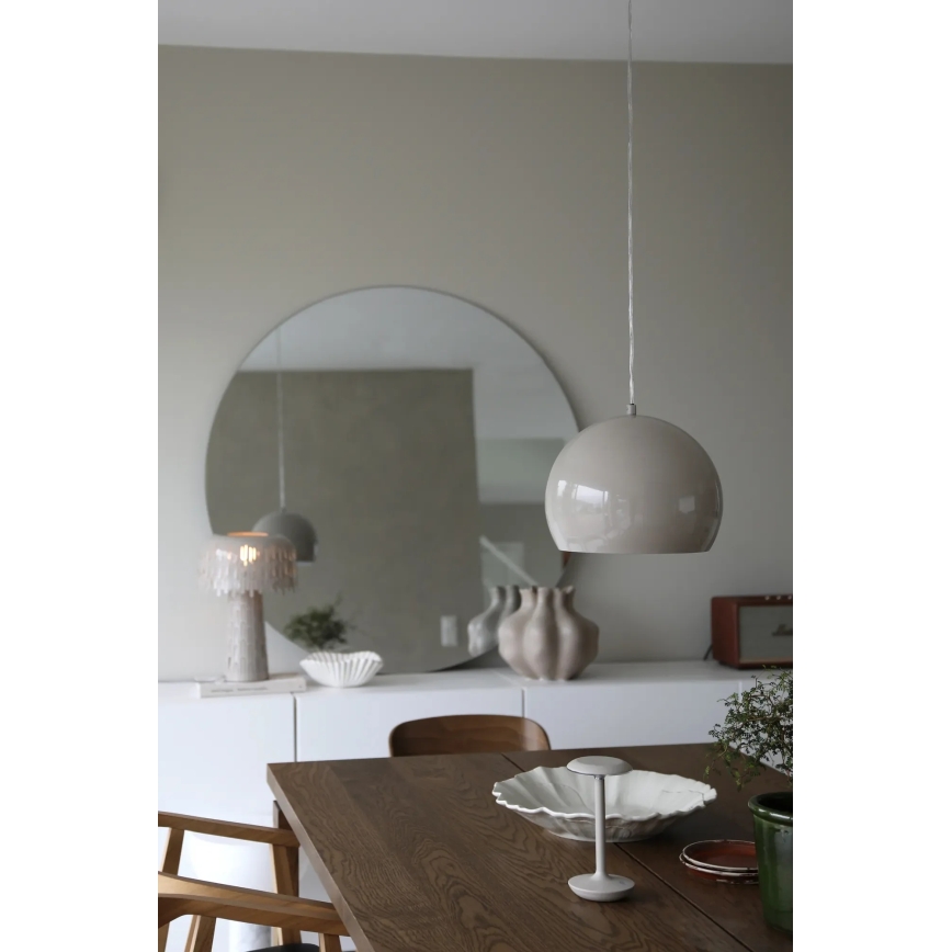 Markslöjd 108986 - Lustr na lanku POP 1xE27/40W/230V pr. 28 cm šedá
