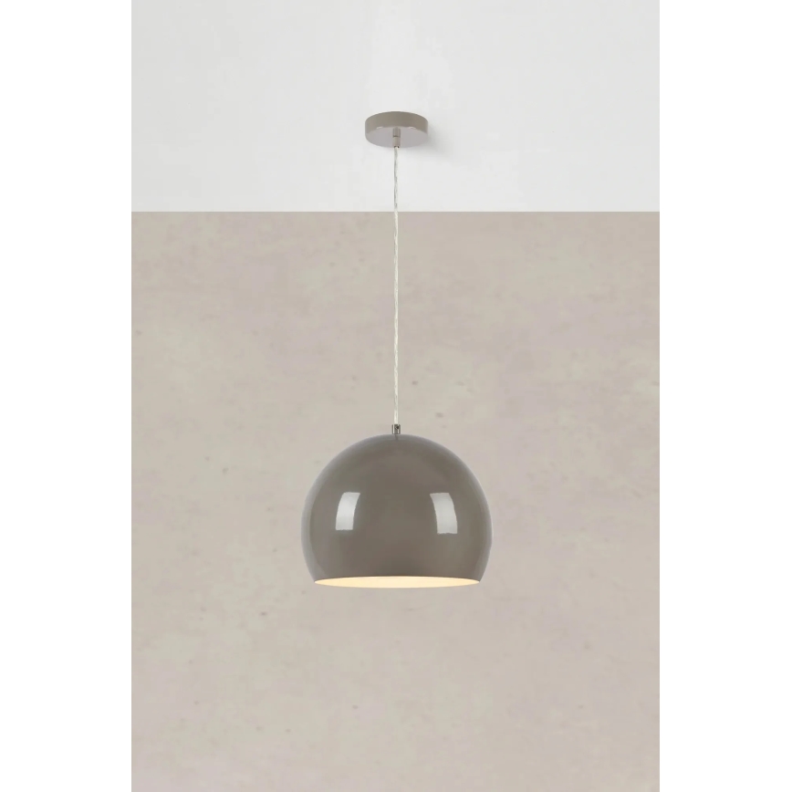 Markslöjd 108986 - Lustr na lanku POP 1xE27/40W/230V pr. 28 cm šedá