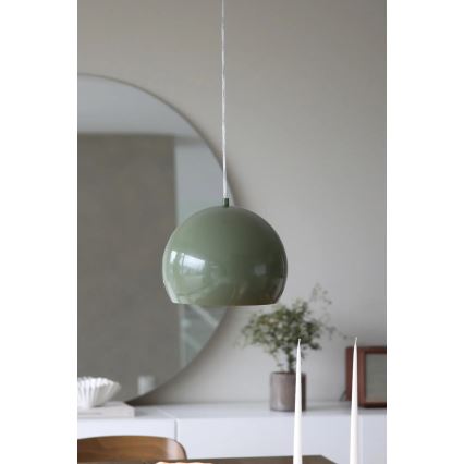 Markslöjd 108988 - Lustr na lanku POP 1xE27/40W/230V pr. 28 cm zelená