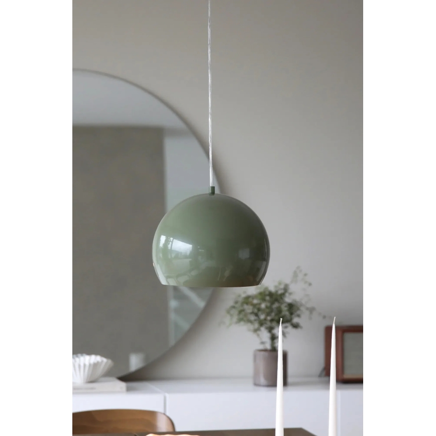 Markslöjd 108988 - Lustr na lanku POP 1xE27/40W/230V pr. 28 cm zelená