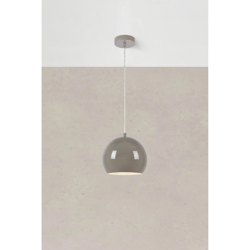 Markslöjd 108989 - Lustr na lanku POP 1xGU10/7W/230V pr. 20 cm šedá