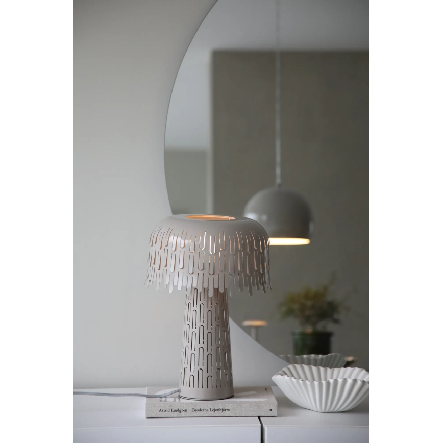 Markslöjd 109005 - Stolní lampa VERBERA 1xE14/40W/230V šedá
