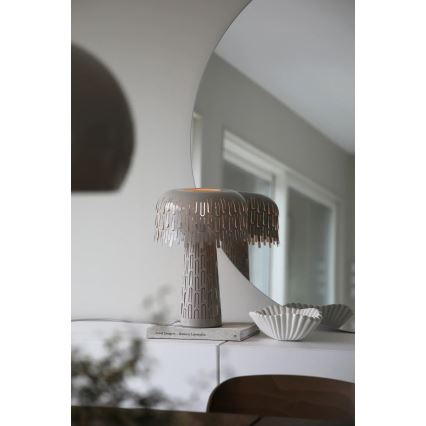 Markslöjd 109005 - Stolní lampa VERBERA 1xE14/40W/230V šedá