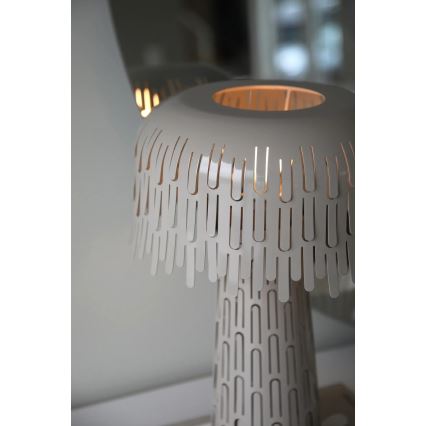 Markslöjd 109005 - Stolní lampa VERBERA 1xE14/40W/230V šedá