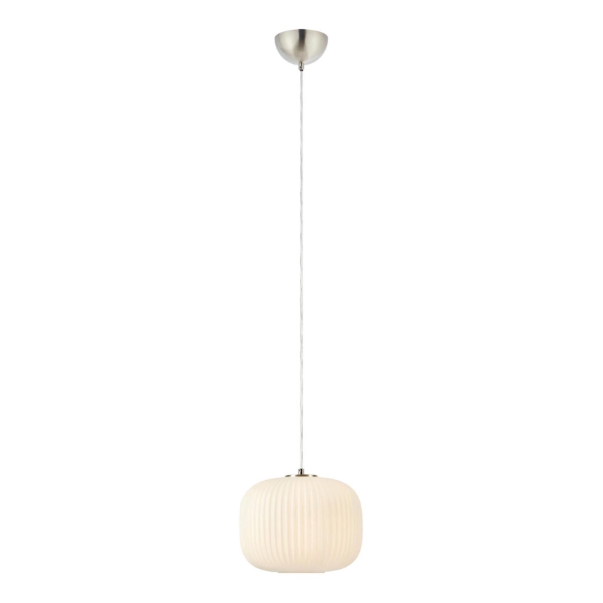 Markslöjd 109008 - Lustr na lanku SOBER 1xE27/40W/230V pr. 25 cm matný chrom