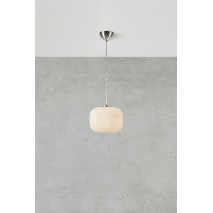 Markslöjd 109008 - Lustr na lanku SOBER 1xE27/40W/230V pr. 25 cm matný chrom
