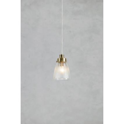 Markslöjd 109010 - Lustr na lanku BELLIS 1xE14/40W/230V mosaz