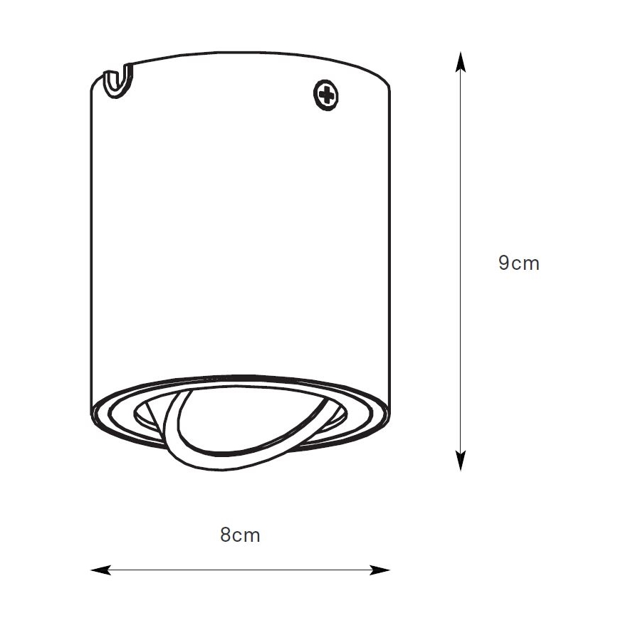 Markslöjd 109020 - LED Stmívatelné bodové svítidlo DIRETTO LED/5W/230V CRI 90 bílá