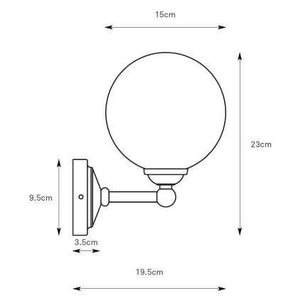 Markslöjd 109022 - Nástěnná lampa TROPEA 1xG9/20W/230V lesklý chrom