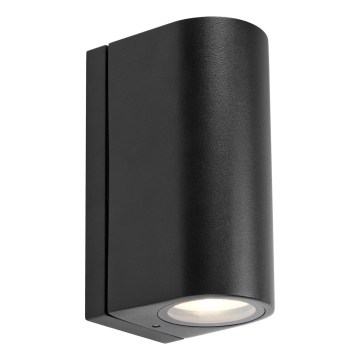 Markslöjd 109110 - LED Stmívatelné venkovní nástěnné svítidlo ALOR 2xLED/4,9W/230V IP65 černá