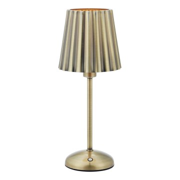 Markslöjd 109127 - LED Stmívatelná nabíjecí dotyková stolní lampa CELIA 1xE14/2W/2000 mAh mosaz