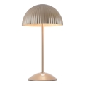 Markslöjd 109141 - Stolní lampa ZIN 2xG9/20W/230V béžová