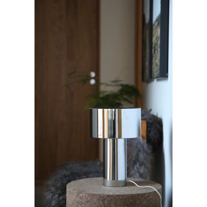 Markslöjd 109144 - Stolní lampa CORIN 1xE27/60W/230V lesklý chrom