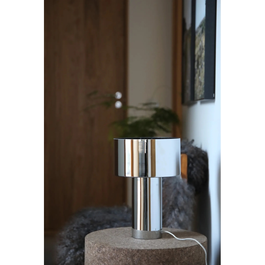 Markslöjd 109144 - Stolní lampa CORIN 1xE27/60W/230V lesklý chrom