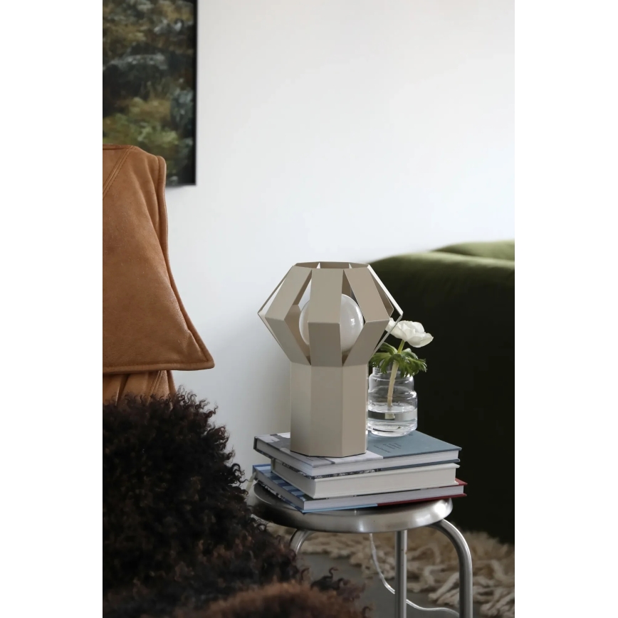 Markslöjd 109147 - Stolní lampa OCTA 1xE27/60W/230V krémová
