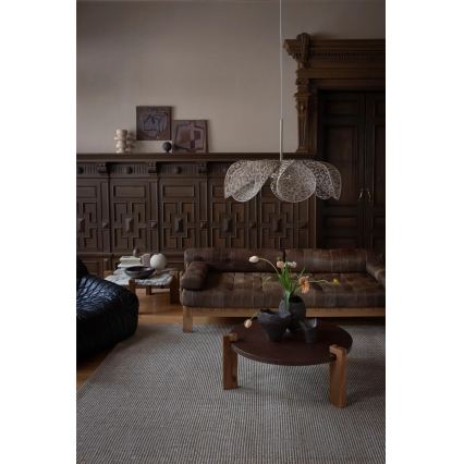 Markslöjd 109170 - Lustr na lanku STYRKA 1xE27/40W/230V pr. 75 cm béžová