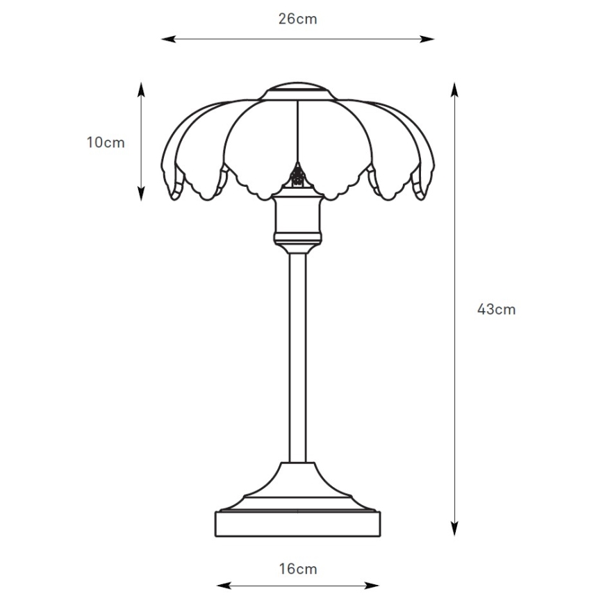 Markslöjd 109179 - Stolní lampa KURAGE 1xE27/60W/230V mosaz/bílá