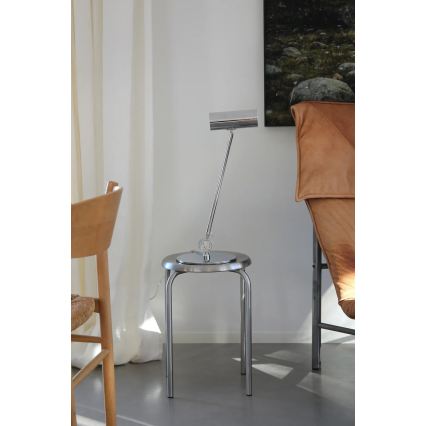 Markslöjd 109184 - LED Stmívatelná stolní lampa ARLO LED/4,9W/230V lesklý chrom
