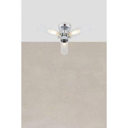 Markslöjd 109237 - Koupelnový přisazený lustr RIMINI 3xG9/20W/230V IP44 lesklý chrom